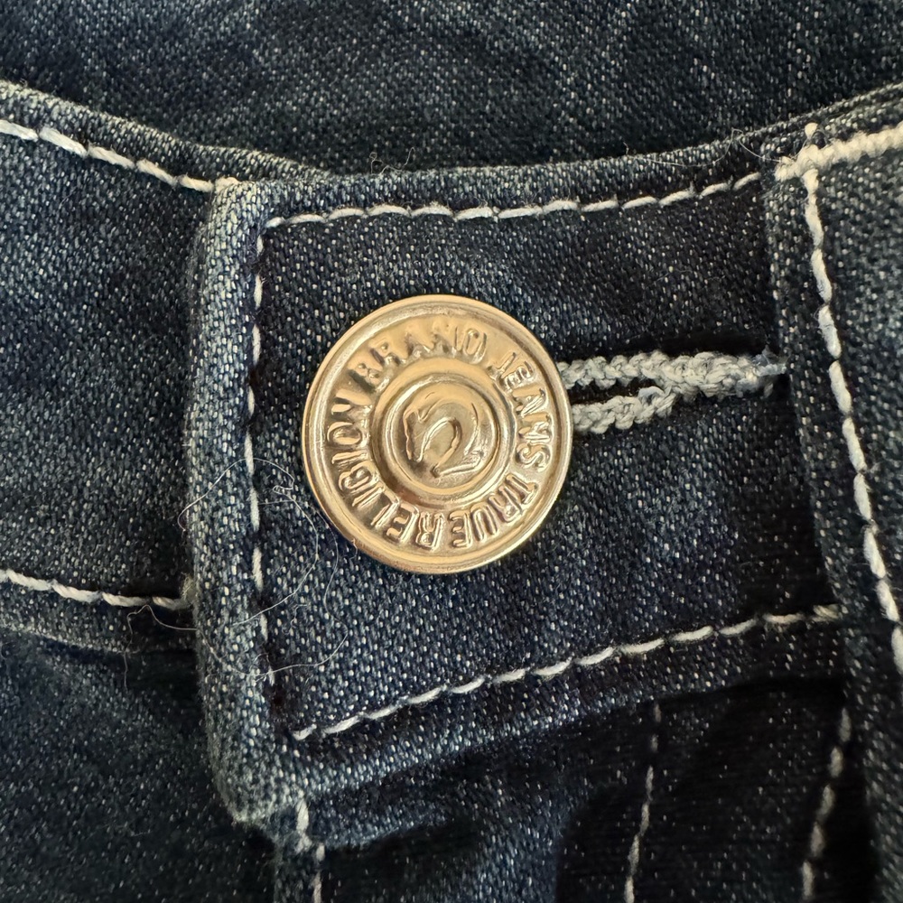 New True Religion The Kids Geno Denim Short - Picture 11 of 16